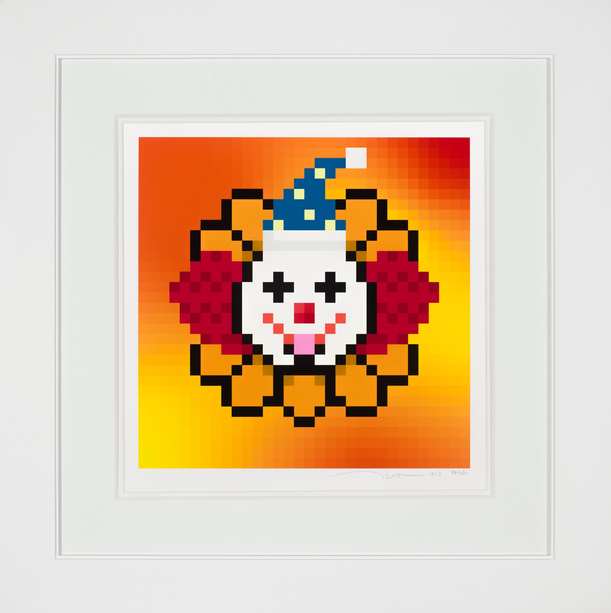 073 - Murakami.Flower #5538 Clown, 2023