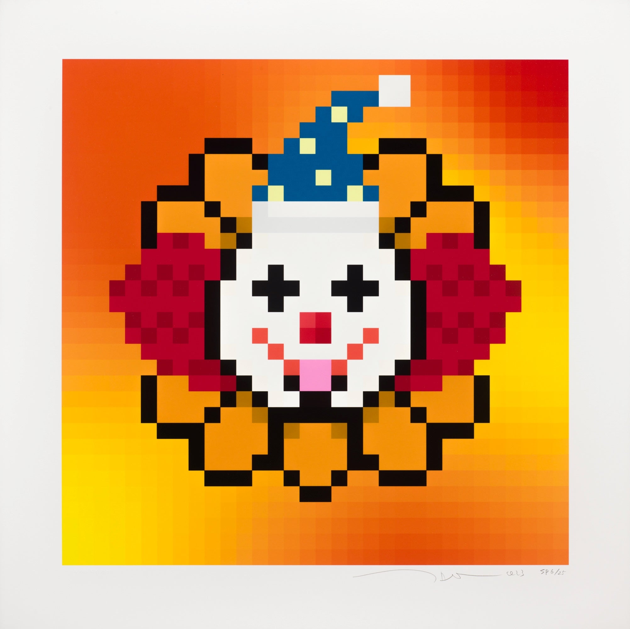 073 - Murakami.Flower #5538 Clown, 2023