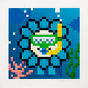 Murakami.Flower #4849 Diving, 2023