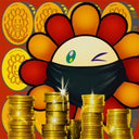 Murakami.Flower #8979 Bank Robbery, 2024 by Takashi Murakami
