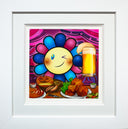 Murakami.Flower #1527 Drunk with Draft Beer, 2024 by Takashi Murakami