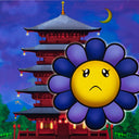 Murakami.Flower #1390 Five-storied Pagoda, 2024 by Takashi Murakami