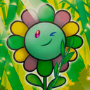 Murakami.Flower #11139 Bamboo, 2024 by Takashi Murakami