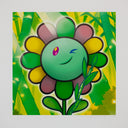 Murakami.Flower #11139 Bamboo, 2024 by Takashi Murakami