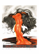Flame Still Dances on Leo's Book (Leo Castelli 90th Birthday Portfolio), 1997