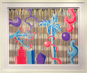 Kenny Scharf, Acid Rain, 1989 – framed view