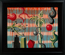 Kenny Scharf, Acid Rain, 1989 – framed view