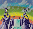 Kenny Scharf, Aqua Pollination, 1989 – artwork