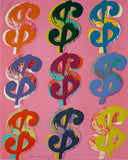 $9 (Pink) (FS.II.285-286), 1982 by Andy Warhol