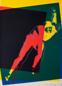 Speed Skater (FS.IIB.303), 1983 by Andy Warhol
