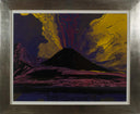 Vesuvius (FS.IIB.365), 1985 by Andy Warhol  framed