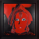 The Star (FS.II.258, Myths), 1981 by Andy Warhol framed