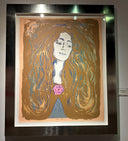 Eva Mudocci (After Munch, FS.IIIA.59) by Andy Warhol framed