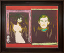 Madonna and Self-Portrait w. Skeleton's Arm (After Munch) (FS.IIIA.62), 1984