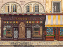 Homage to Mucha (Sidewalks of Paris), 1998