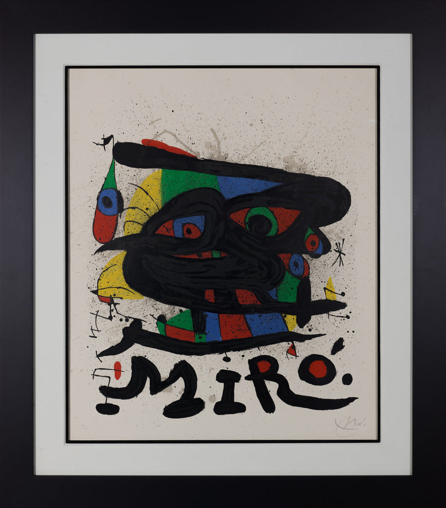 Miró Sculptures Exposition (M.755), 1971 by Joan Miró