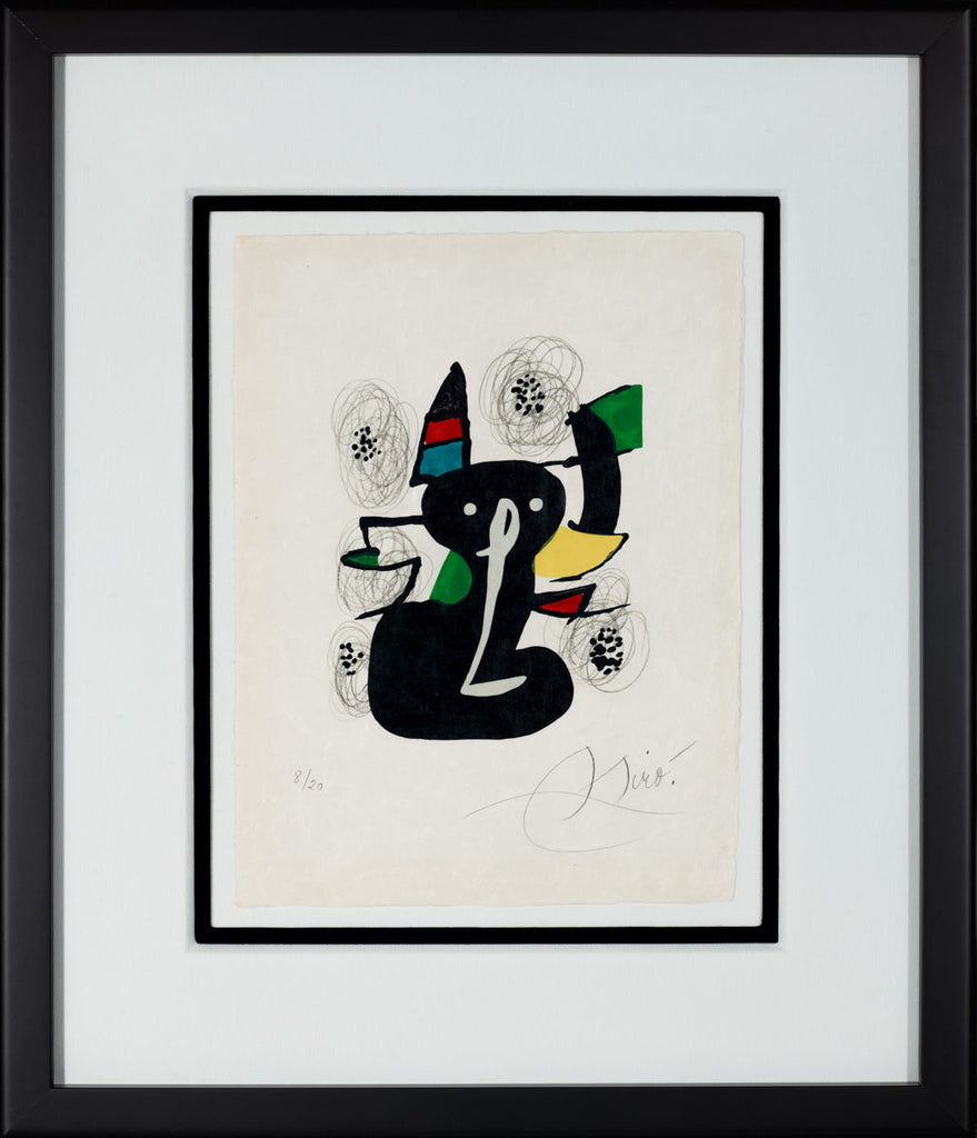 Untitled (La Mélodie Acide, M.1214), 1980 by Joan Miró