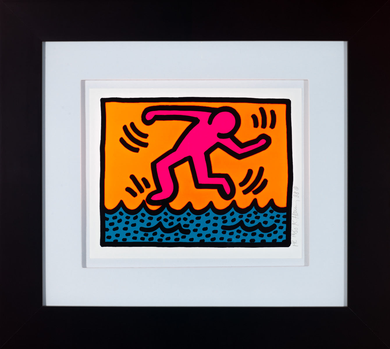 Untitled, 1988 (Pop Shop II - A) by Keith Haring