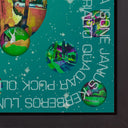 Brave New Worlds 2, 2024 by Brad Faine detail corner