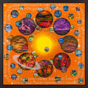 Brave New Worlds 6, 2024 by Brad Faine framed