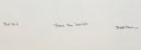 Brave New Worlds 6, 2024 by Brad Faine detail signature verso