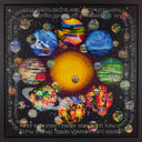 Brave New Worlds 7, 2024 by Brad Faine framed