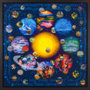 Brave New Worlds 9, 2024 by Brad Faine framed