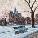 Notre Dame in Winter (Postcards from Paris), 2003