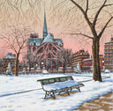 Notre Dame in Winter (Postcards from Paris), 2003