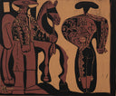 Picador et Torero attendant le Paseo de Cuadrillas (B.906), 1959 by Pablo Picasso