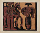 Picador et Torero attendant le Paseo de Cuadrillas (B.906), 1959 by Pablo Picasso