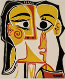 Portrait of Jacqueline, 1962 (B.1065)  by Pablo Picasso detail 