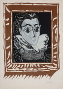Portrait of Jacqueline with a Ruff (B.1147), 1962 by Pablo Picasso