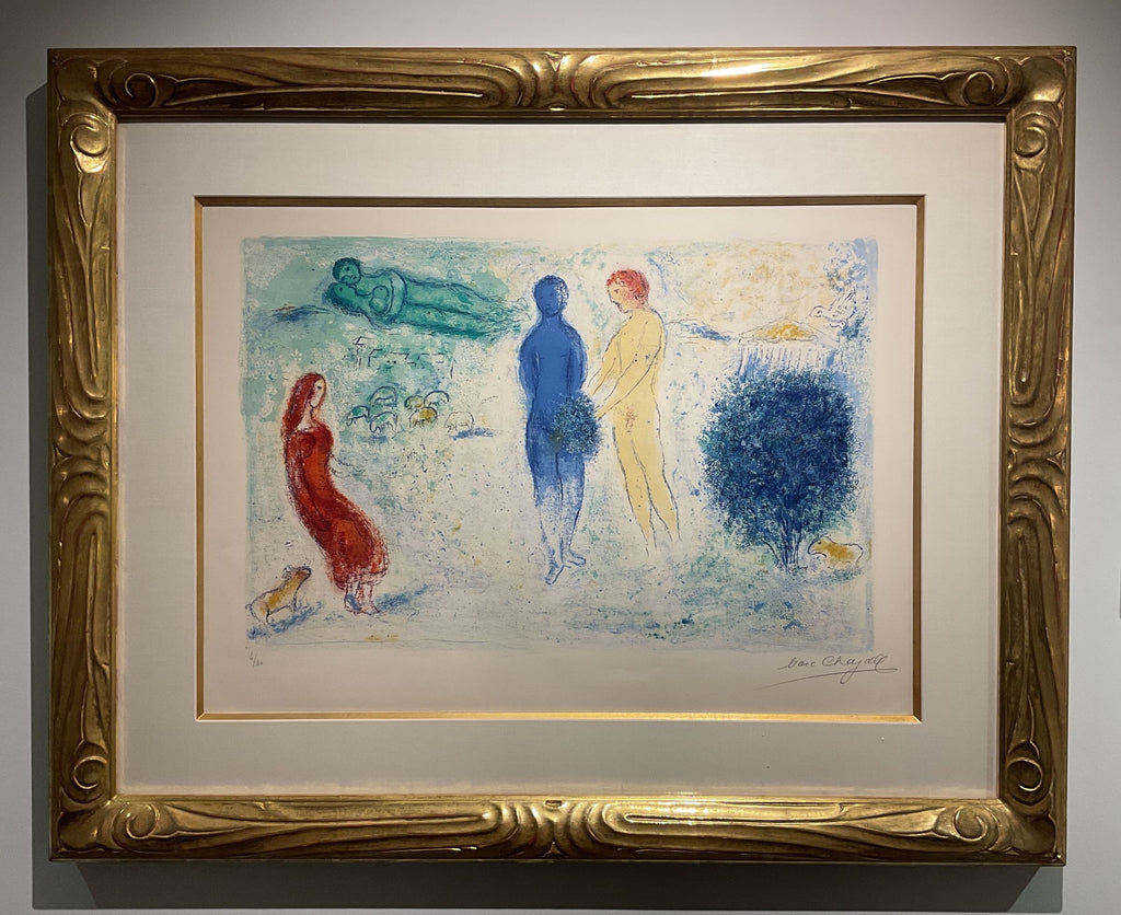 シャガール Marc Chagall Daphnis & Chloe DAPHNIS AND CHLOE AND OTHER LOVERS - Department of Art and