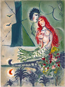 Sirene with Poet (Nice et la Côte d'Azur, CS.27), 1967