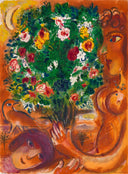 Woman with Bouquet (Nice et la Côte d'Azur, CS.37), 1967