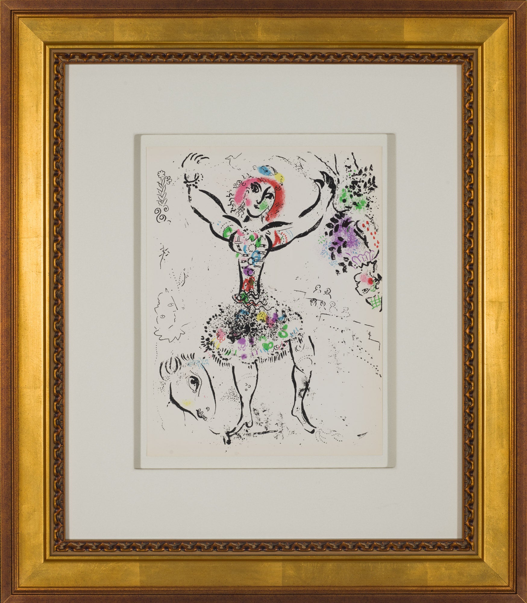 Marc Chagall シャガール　女軽業師　Woman Juggler Marc Chagall シャガール 女軽業師 Woman Juggler Woman Juggler (M