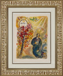 "Then the Angel of the Lorde appeared..." (The Story of Exodus, M.447), 1966 by Marc Chagall - Framed