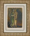 "The Lord said unto Aaron…" (The Story of Exodus, M.449) by Marc Chagall - Framed
