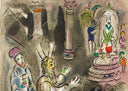 "Then afterward Moses and Aaron..." (The Story of Exodus, M.451), 1966 by Marc Chagall - Detail