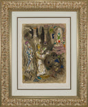 "Then afterward Moses and Aaron..." (The Story of Exodus, M.451), 1966 by Marc Chagall - Framed
