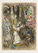 "Then afterward Moses and Aaron..." (The Story of Exodus, M.451), 1966 by Marc Chagall