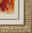 "Then came Amalek and fought with Israel in..." (The Story of Exodus, M.456), 1966 by Marc Chagall - Corner