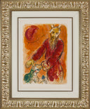 "Then came Amalek and fought with Israel in..." (The Story of Exodus, M.456), 1966 by Marc Chagall - Framed