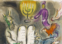 "Moses then came and called for the Elders..." (The Story of Exodus, M.457), 1966 by Marc Chagall - Detail