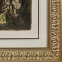 "Moses wrath waxed hote, and he cast the Tables..." (The Story of Exodus, M.461), 1966 by Marc Chagall - Corner