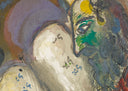 "He wrote in the tables the words..." (The Story of Exodus, M.462), 1966 by Marc Chagall - Detail