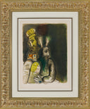 "Moreover they made garments of ministration…" (The Story of Exodus, M.465) by Marc Chagall - Framed