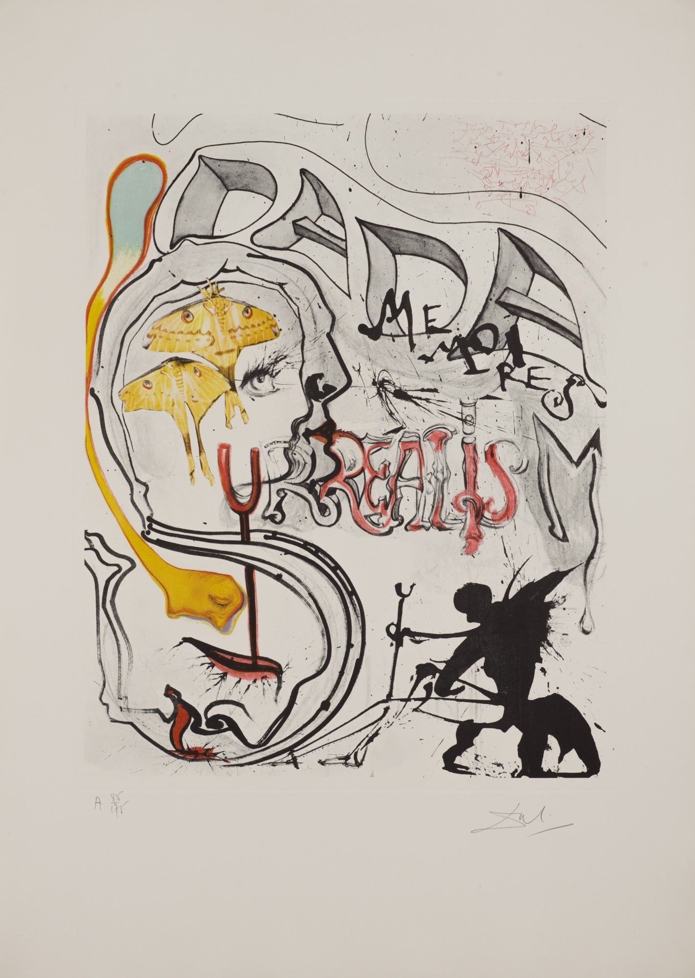 アート・デザイン・音楽 Dada & Surrealism (Art & Ideas) Angel of Dada Surrealism (Plate A, Memories of Surrealism), 1971