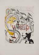 Angel of Dada Surrealism (Plate A, Memories of Surrealism), 1971 by Salvador Dalí